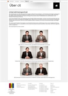 Business Portraits für CIT GmbH